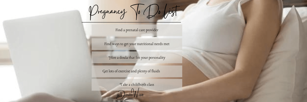 Pregnancy To-Do List