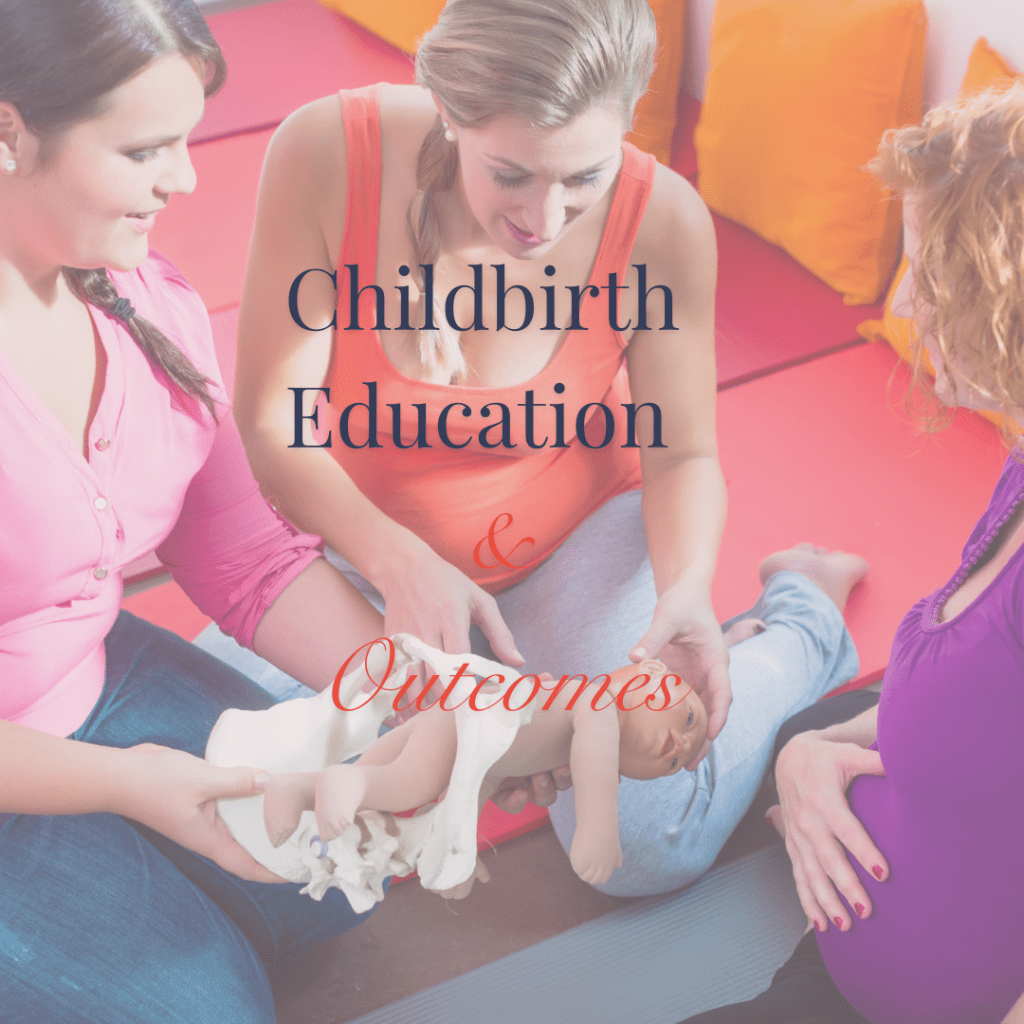 Childbirth Education and Outcomes